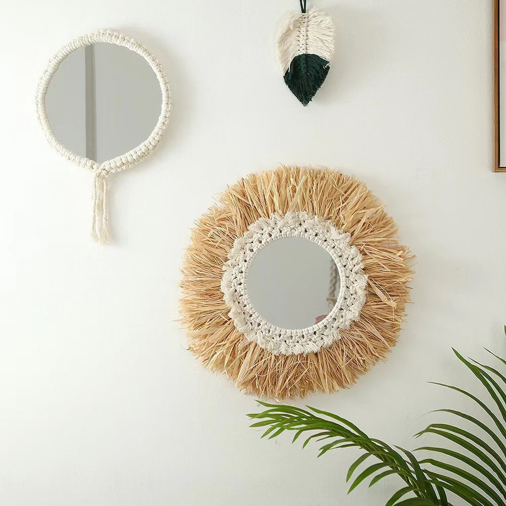 Decorative wall mirror in sunray design Acalora