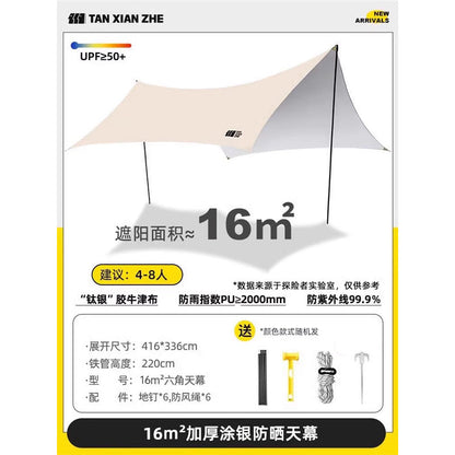 Sun protection tent Bowlift