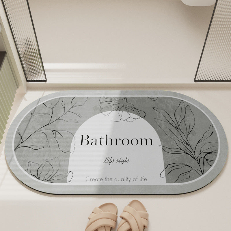 Stylish Bathroom Floor Mat