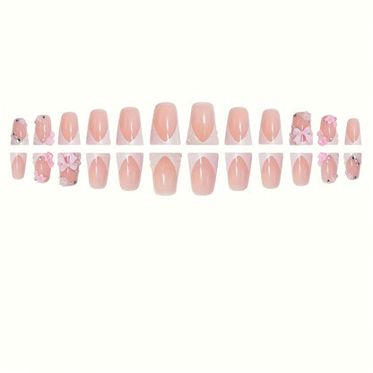 Decorative Floral Nail Art Extensions Acalora