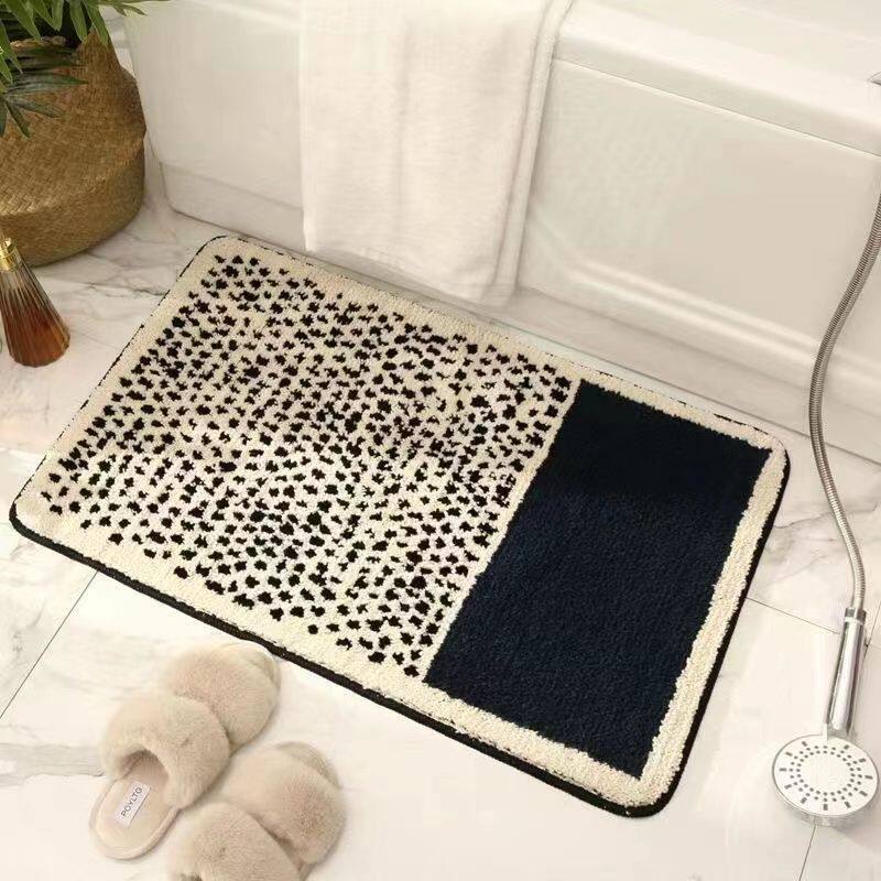 Modern Abstract Pattern Bath Mat