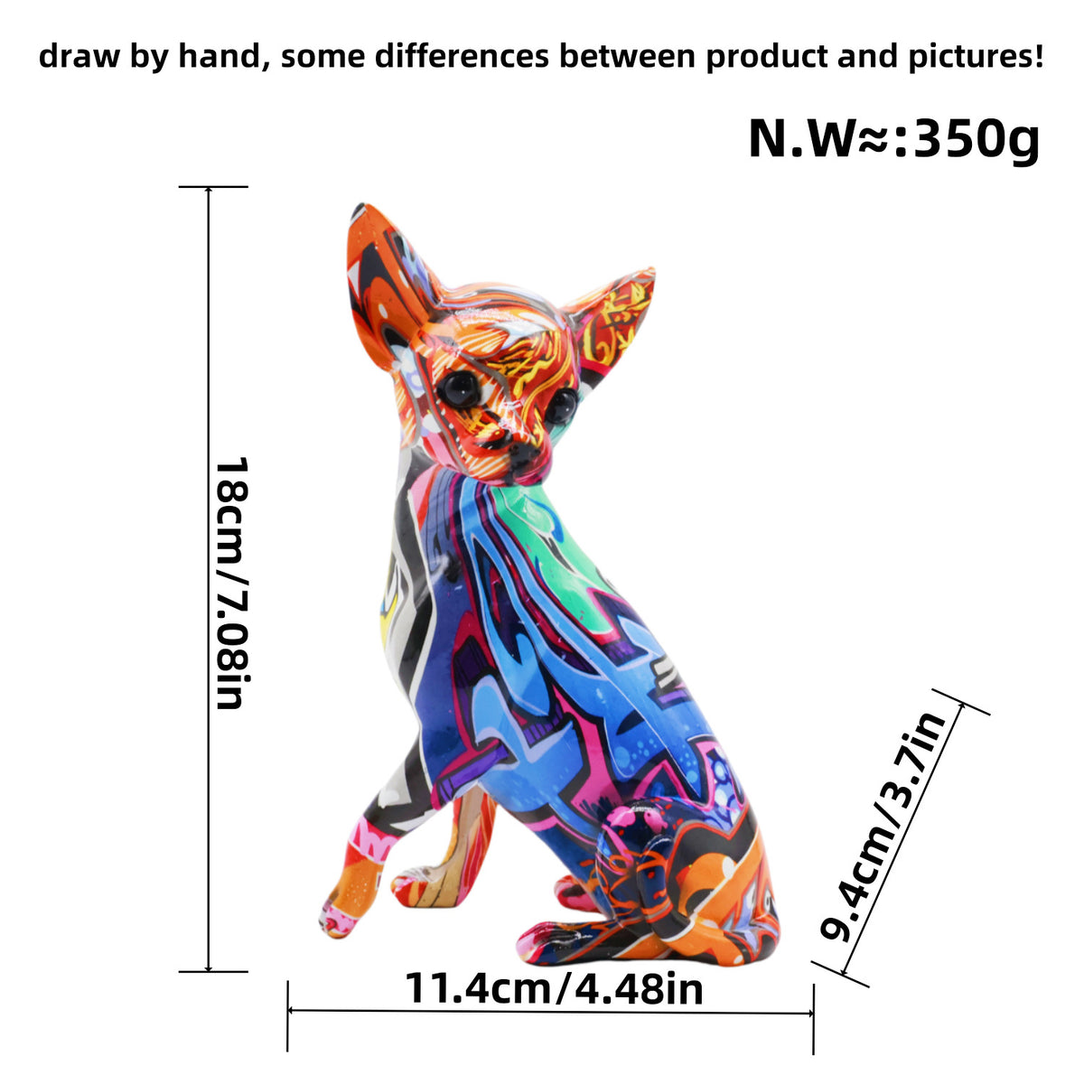 Decorative ceramic figure Acalora