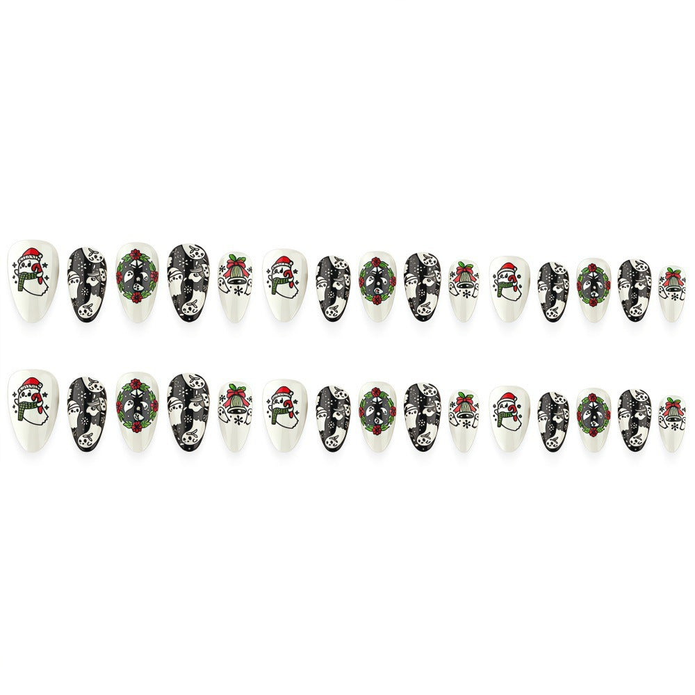 Christmas motif nail set Acalora