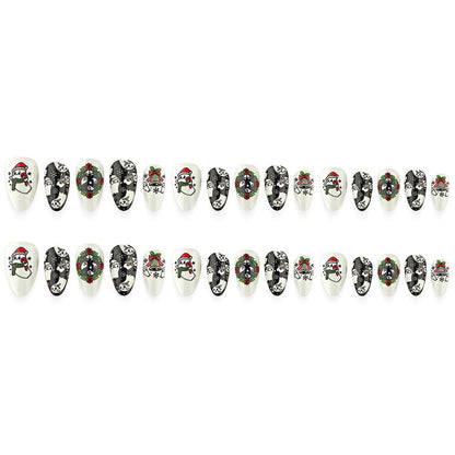 Christmas motif nail set Acalora