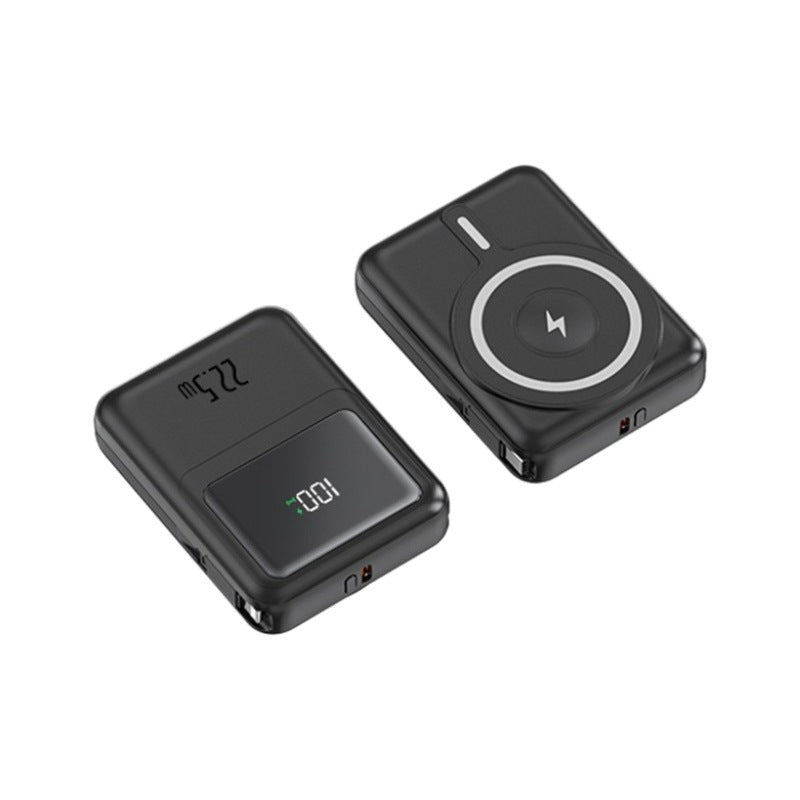 Portable power bank with integrated Apple Watch mounting mechanism and fast charging function Bowlift