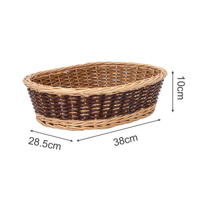 Rustic woven basket