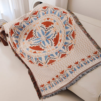 Artistic Cat-Themed Throw Blanket