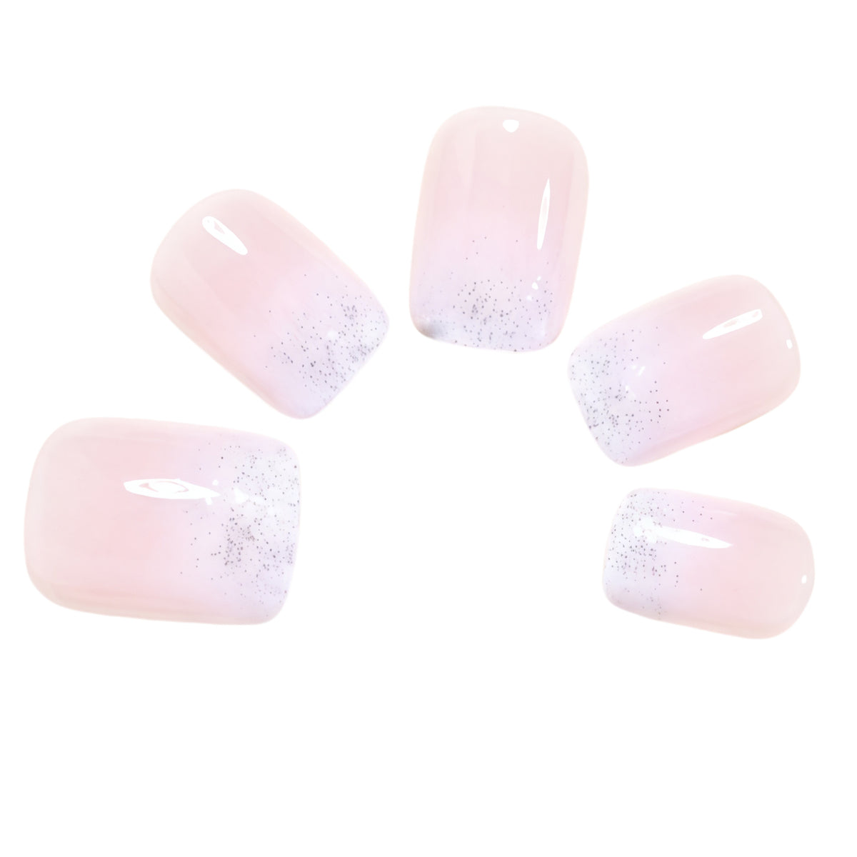 Glitter Gradient Press-On Nail Set Acalora