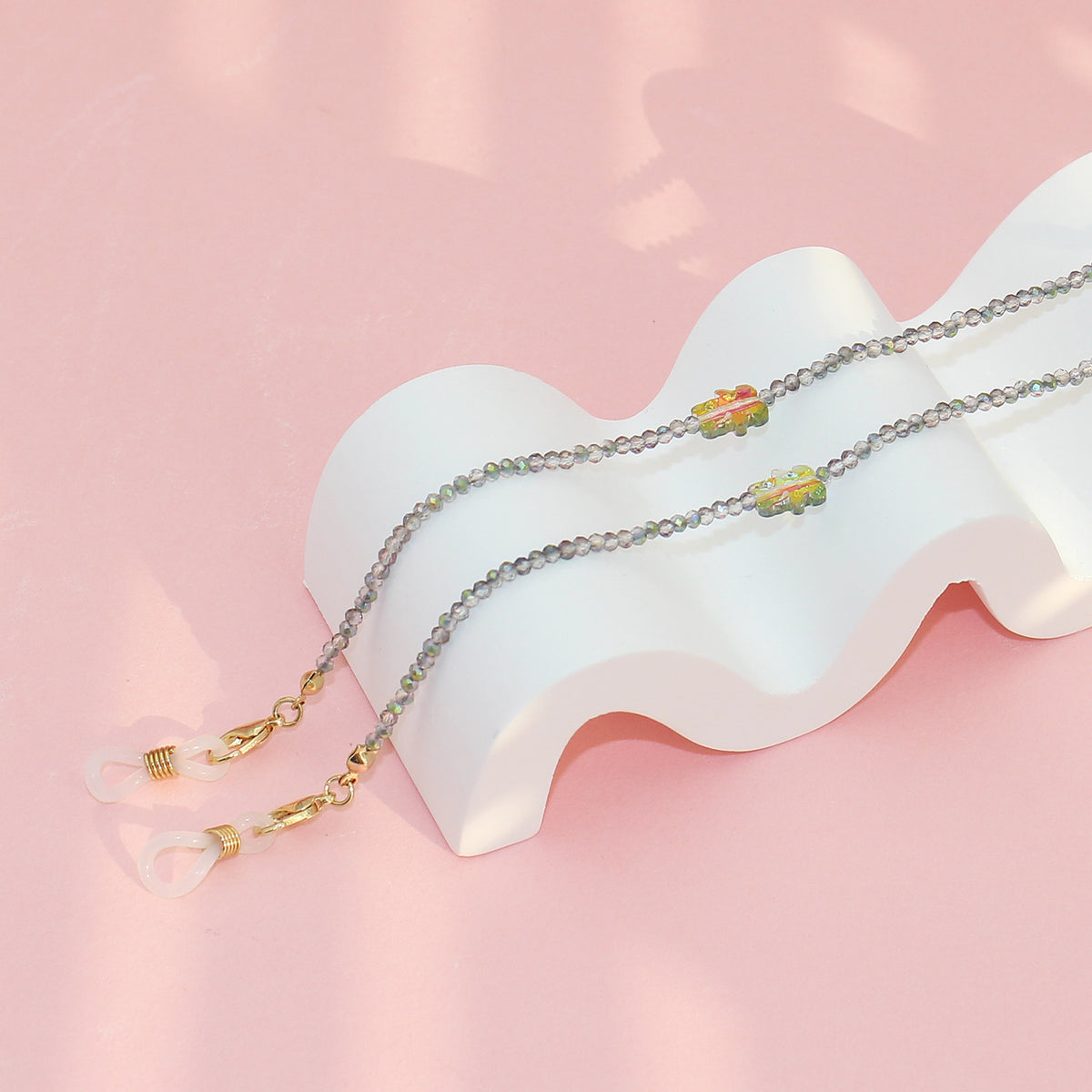 Beaded Eyewear Chain Acalora