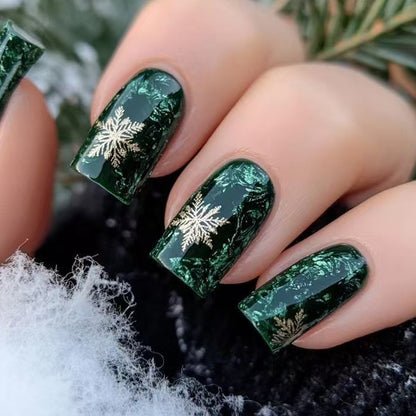 Festive Patterned Nail Art Acalora