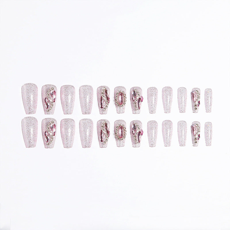 Glamorous nail art set with crystal decoration Acalora