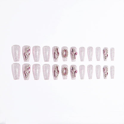 Glamorous nail art set with crystal decoration Acalora