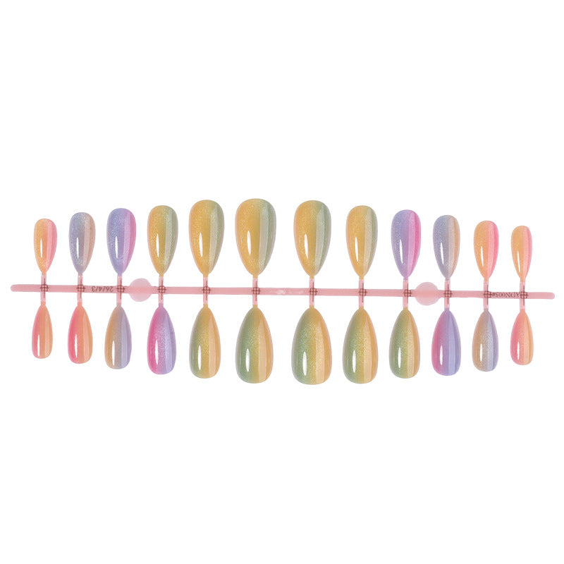 Gradient Tip Press-On Nails Acalora