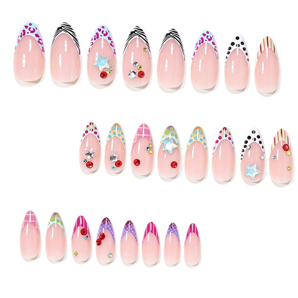 Artistic Themed Press-On Nail Set Acalora