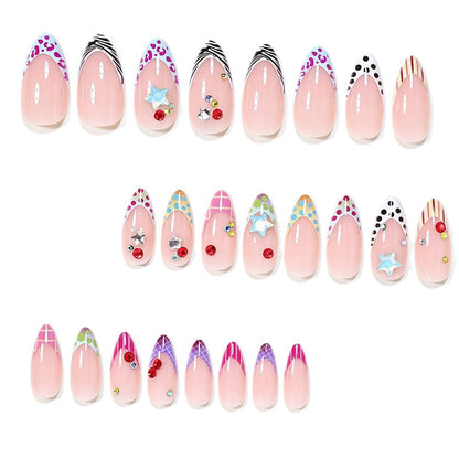 Artistic Themed Press-On Nail Set Acalora