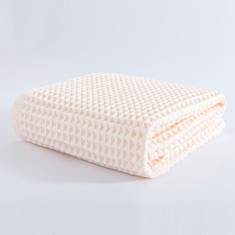 Ladies' Waffle Fabric Bath Towel Karnz