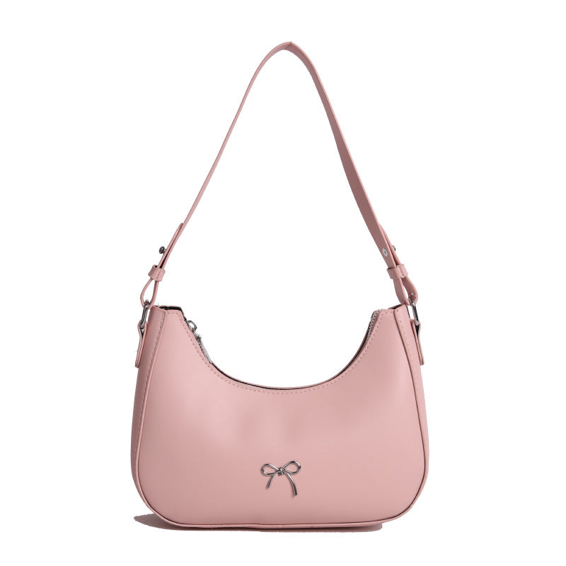 Stylish Bow Detail Shoulder Bag Acalora
