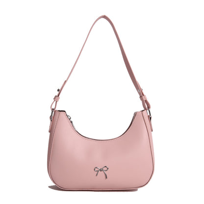 Stylish Bow Detail Shoulder Bag Acalora