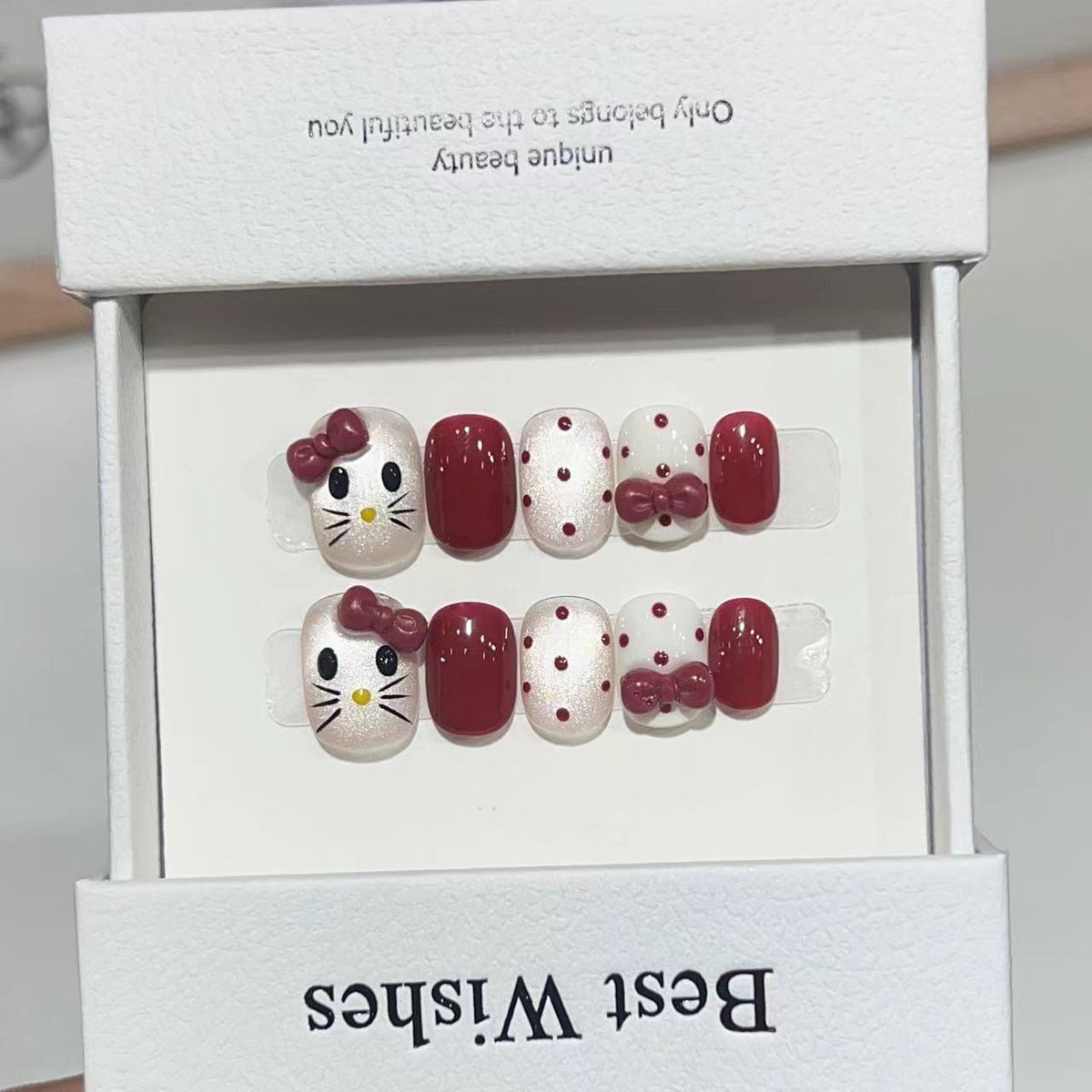 Cartoon Character Themed Nail Art Set Acalora