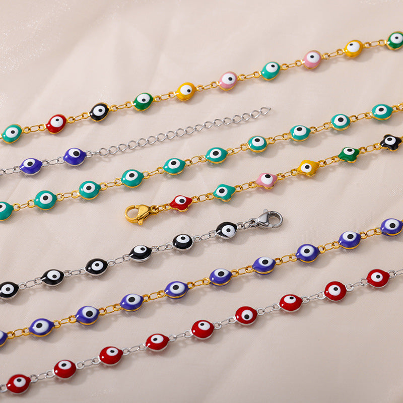 Evil Eye Protection Anklet Acalora