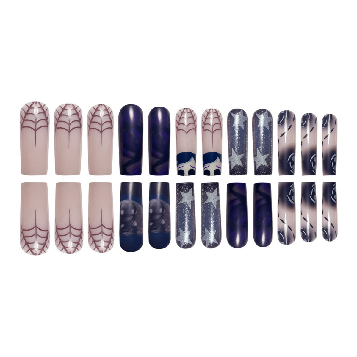 Artistic Cosmic Nail Design Acalora