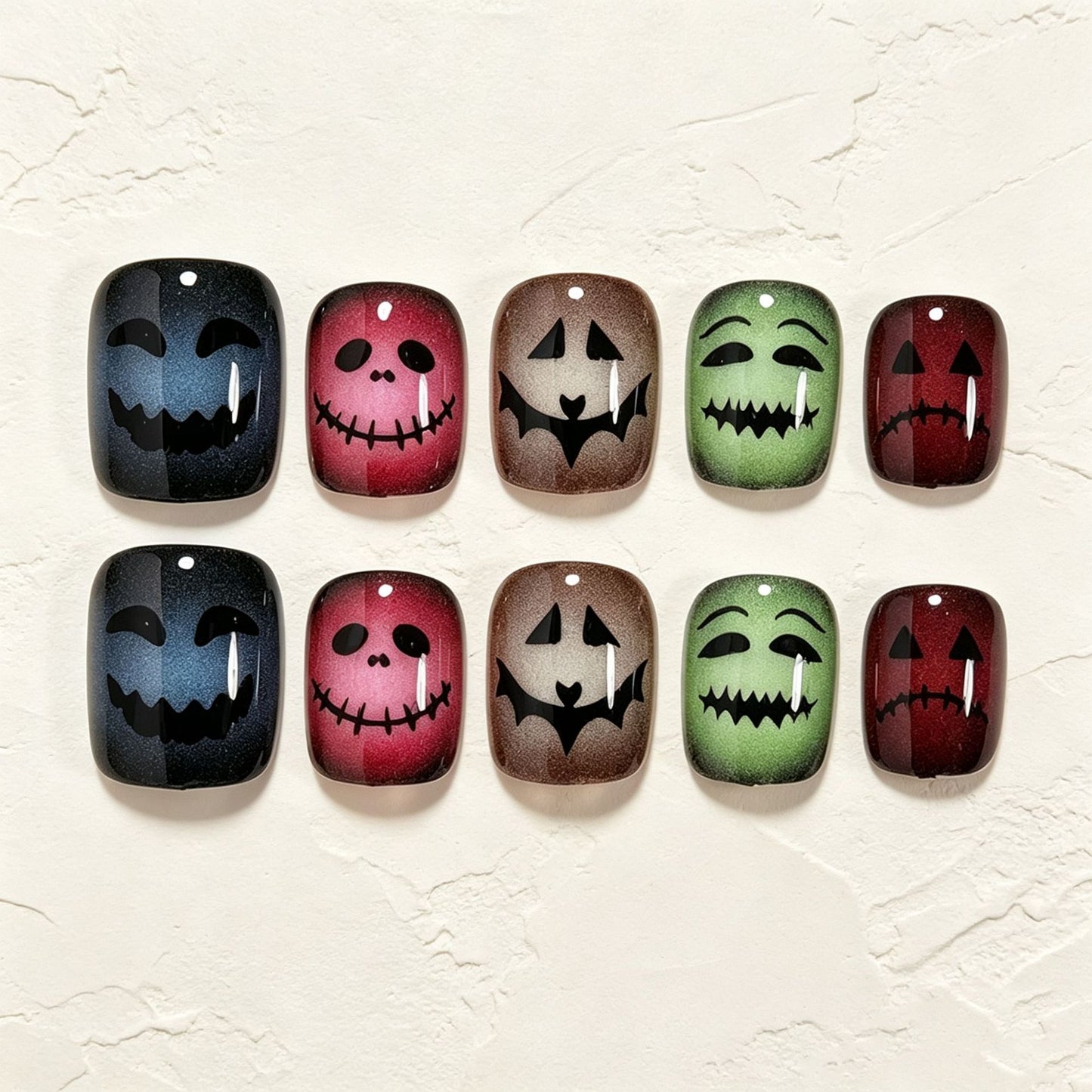 Halloween-Themed Artistic Nail Art Tips Acalora