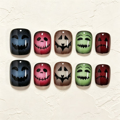 Halloween-Themed Artistic Nail Art Tips Acalora
