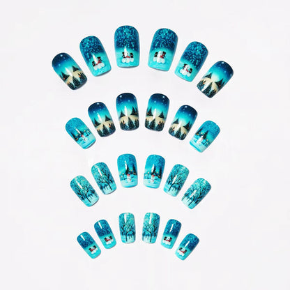 Winter Wonderland Themed Nail Art Acalora 1788155599