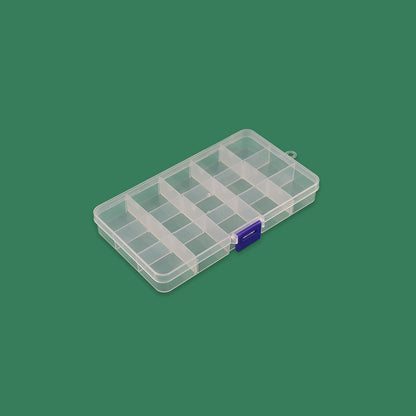 Multi-Section Transparent Craft Organizer Acalora