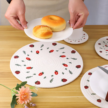 Round tablecloth with mandala pattern Acalora