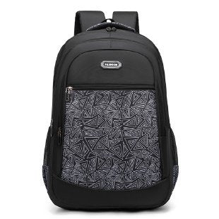 Stylish Geometric Print Backpack Acalora