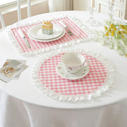 Lace Trimmed Placemats