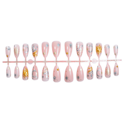 Celestial-Themed Press-On Nails Acalora