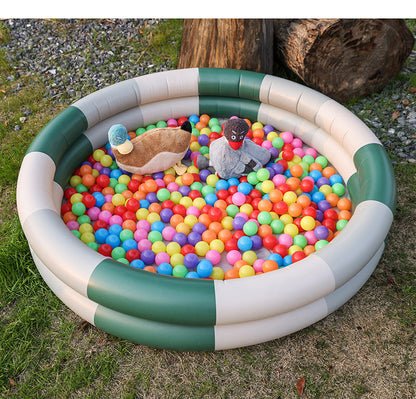 Women Inflatable Kiddie Pool with Maritime Design Bowlift
