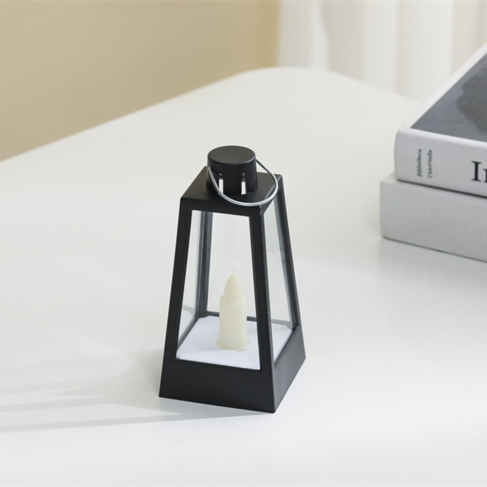 Decorative Battery-Operated Tabletop Candle Lantern Acalora