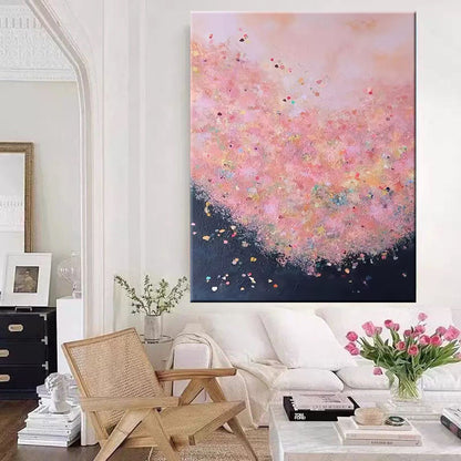 Abstract Floral Canvas Art