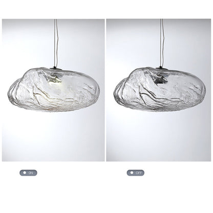 Stylish Glass Cloud Shape Pendant Light Indoor Fixture Decorative Light | Kalsten