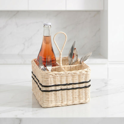 Practical storage basket with compartments Acalora