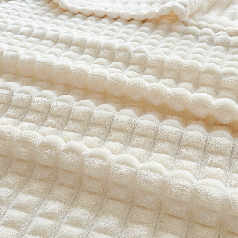 Ridge Textured Throw Blanket