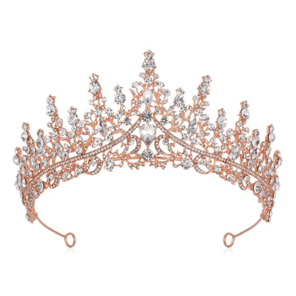 Ladies' Rhinestone Tiara with sparkling gemstone wreath