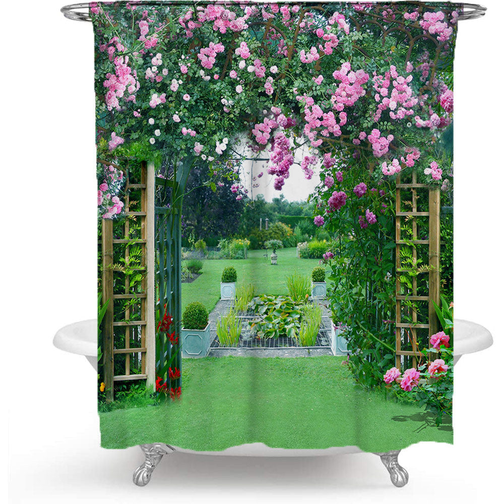 Garden Oasis Shower Curtain