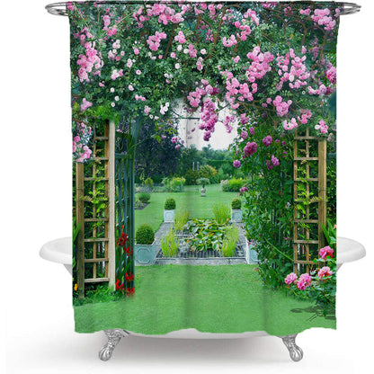 Garden Oasis Shower Curtain