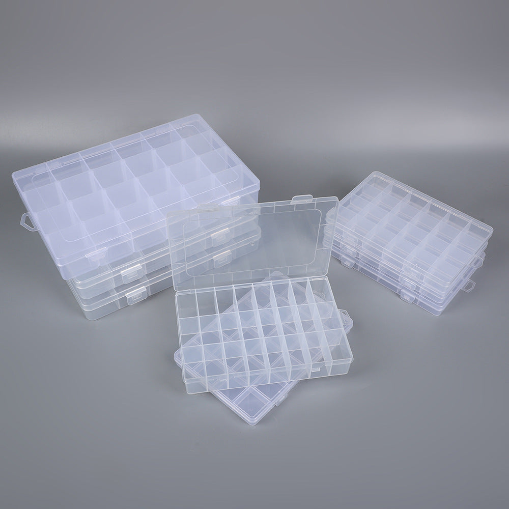 Clear Multi-Section Craft Organizer Acalora