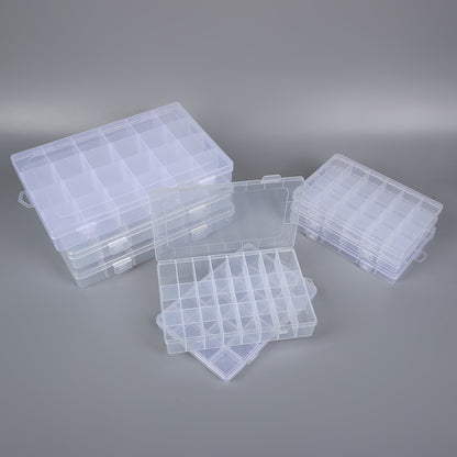 Clear Multi-Section Craft Organizer Acalora