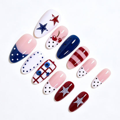 Themed Decorative Press-On Nail Set Acalora