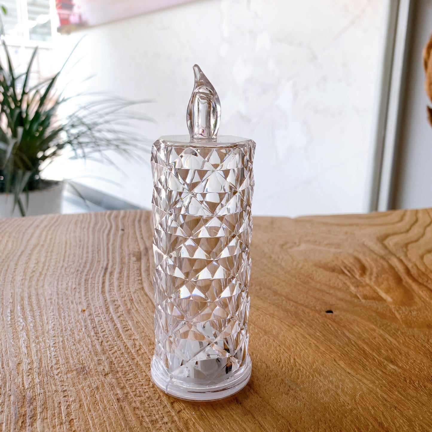 Decorative Crystal LED Flameless Candle Jar Acalora
