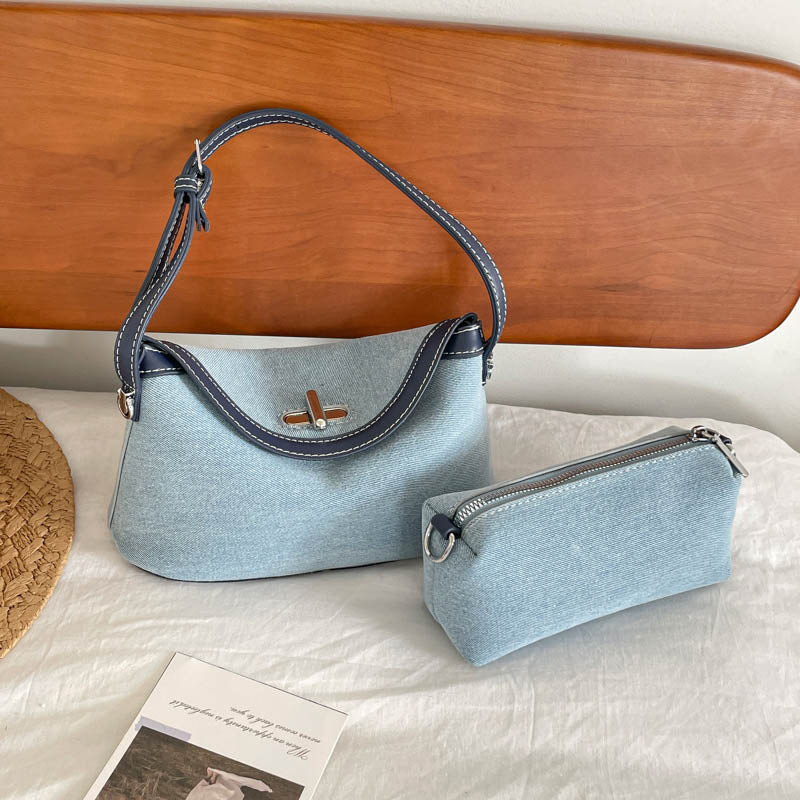 Stylish Soft Fabric Crossbody Handbag Acalora