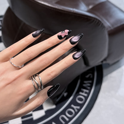 Elegant Ombre Stiletto Press-On Nail Design Acalora