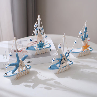 Nautical Sailboat Table Accent