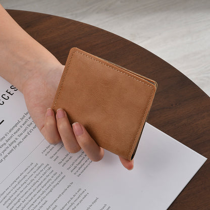 Compact Leather Card Holder Acalora